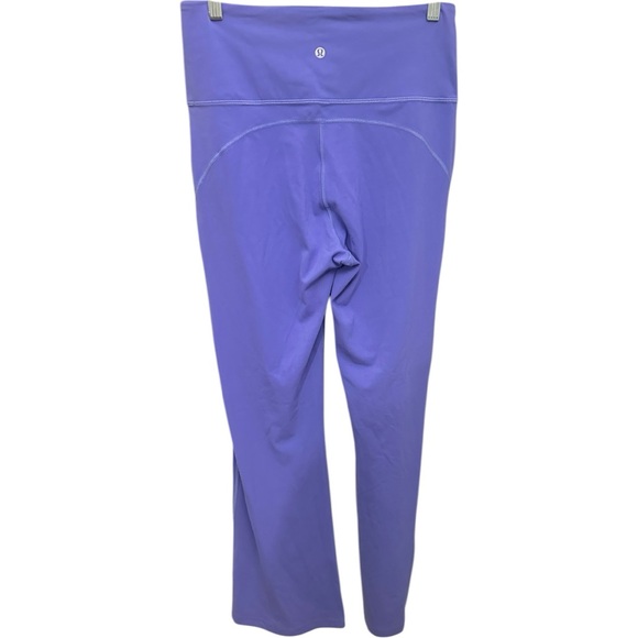 Lululemon Align High-Rise Mini-Flared Pants Size 10 FULL LENGTH Purple Blue - Picture 8 of 10